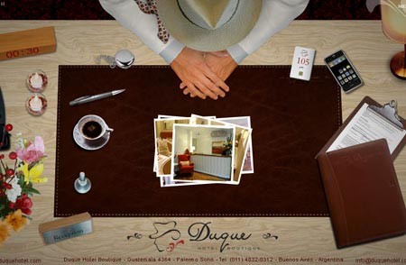 Websites: Duque Hotel boutique